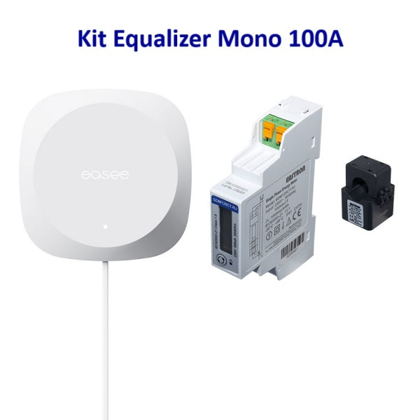 Pack Easee One + Kit de gestion d'énergie Equalizer Mono 100A